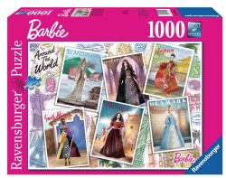 RAVENSBURGER CASSE-TÊTE 1000 PIÈCES - BARBIE AUTOUR DU MONDE #16502